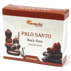 Conos de Incienso Reflujo Aromatika - Palo Santo - 10 unidades