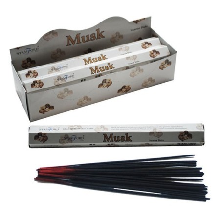 STAMFORD Premium Incienso Almizcle - Musk - 1 cajetilla de 20 barritas.