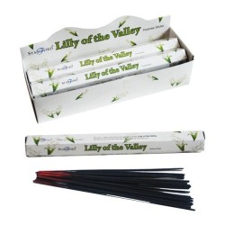 STAMFORD Premium Incienso Lirio de los Valles - Lilly of the Valley - 1 cajetilla de 20 barritas.