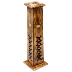 Incense Tower - Incense holder - Mango Wood -...
