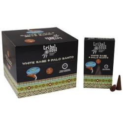 Encens Reflux Âme Tribale - Sauge Blanche +...