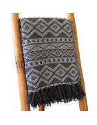 BAWEŁNIANY KOCYK BOHO