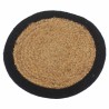 MANTELES INDIVIDUALES DE YUTE Y ALGODON
