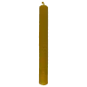 Bougies au miel naturel - Cire d'abeille